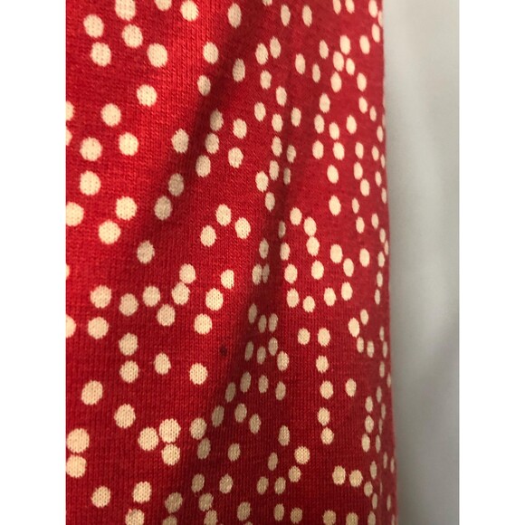 1970s DIANE von FÜRSTENBERG DVF Saks 5th Ave. Polka Dot Dress W/Tie. XS-S. AS IS - Picture 7 of 10